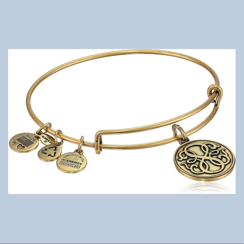 alex & ani infinity gold bangle